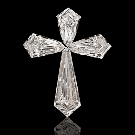 0.732 ct <br> Cross Shape
