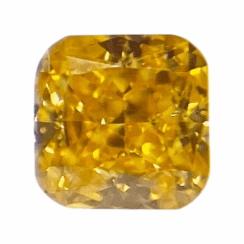 0.067 ct <br> Fancy Vivid   Yellow Orange <br> SI1