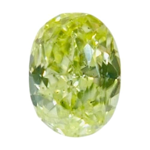 0.073 ct <br> Fancy Green Yellow <br> SI2