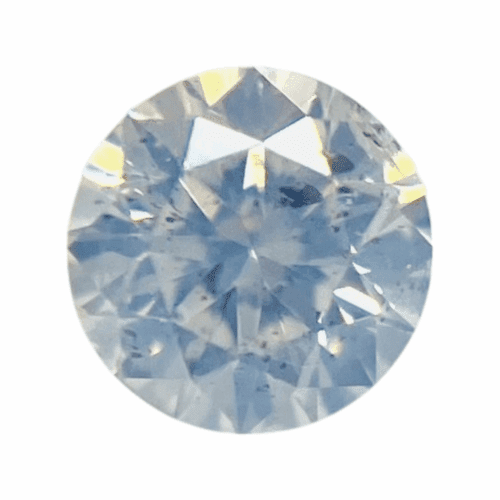 0.084 ct <br> Fancy   White  <br> I1
